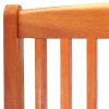 vidaXL Folding Patio Chairs 8 pcs Solid Eucalyptus Wood