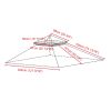 10.6x10.6 ft 2T Tent Top w/o Skirt
